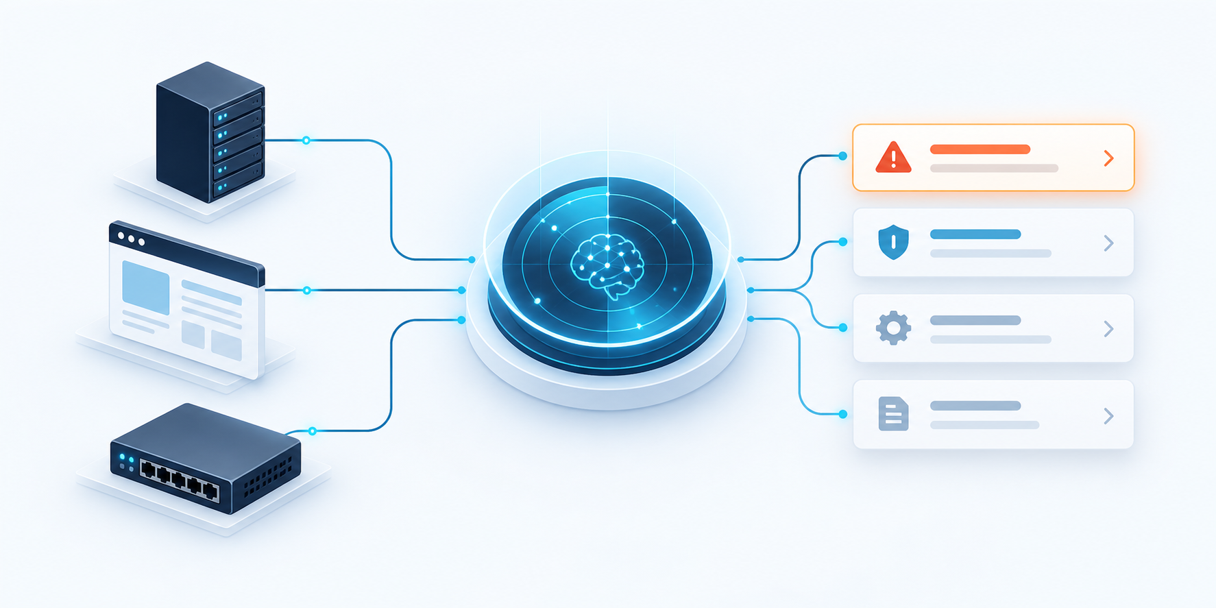 AI Vulnerability Scanner가 취약점 진단, 위험도 평가, 재점검 프로세스 자동화을 지원하는 모습